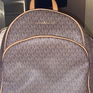 Michael Kors Abbey brown backpack